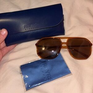 Freyrs Brown Sunglasses